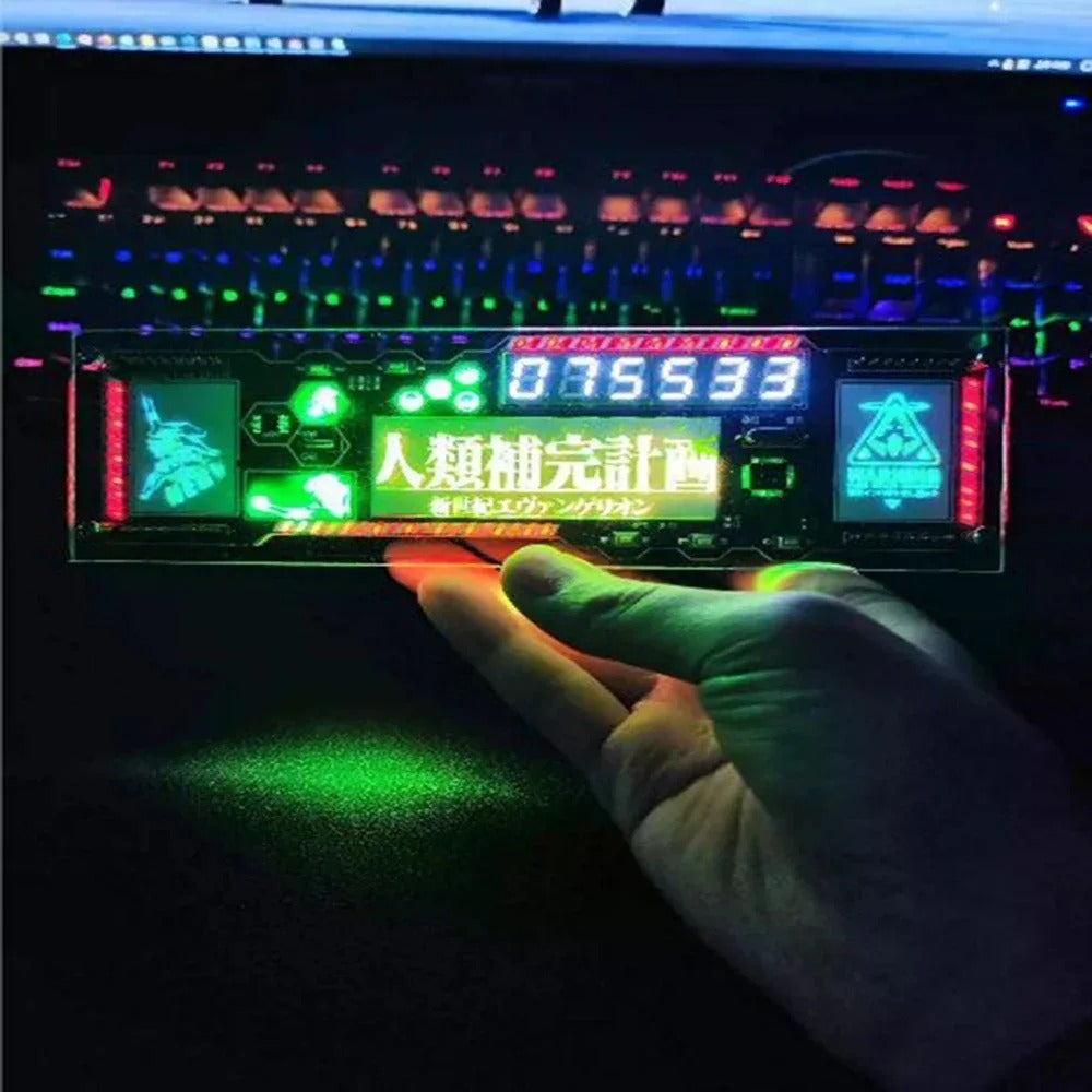 Techno Clock